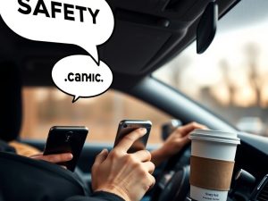 Bezpieczna jazda z pasażerami: zasady rozmów, zachowań i ograniczanie rozproszeń uwagi