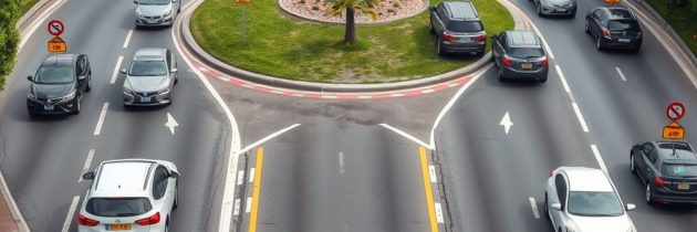 Bezpieczne manewry na drodze: włączanie się, zmiana pasa i kierunku, wyprzedzanie oraz skrzyżowania i ronda