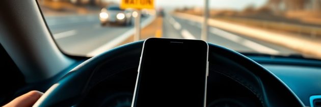 Telefon za kierownicą: kiedy grozi mandat 500 zł i 12 punktów karnych oraz jak rozmawiać legalnie